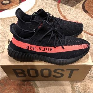 yeezy boost core red